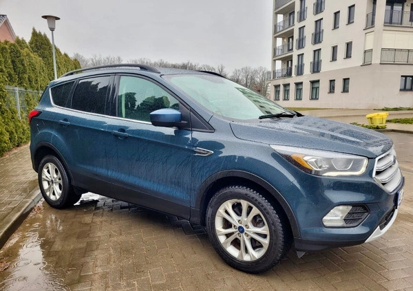 Ford Escape cena 73500 przebieg: 86840, rok produkcji 2019 z Pniewy małe 137